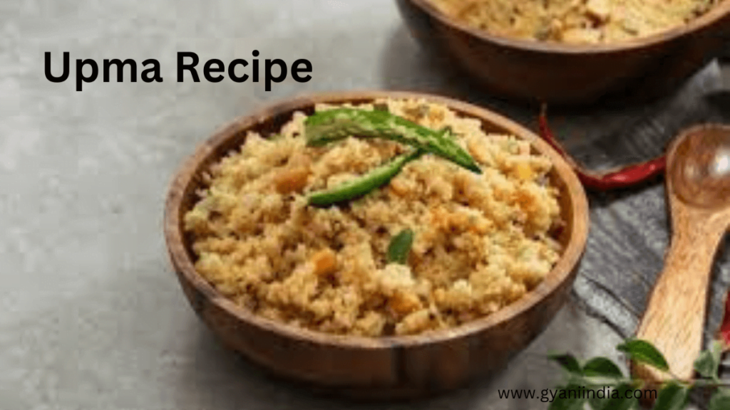 Upma Recipe In Hindi