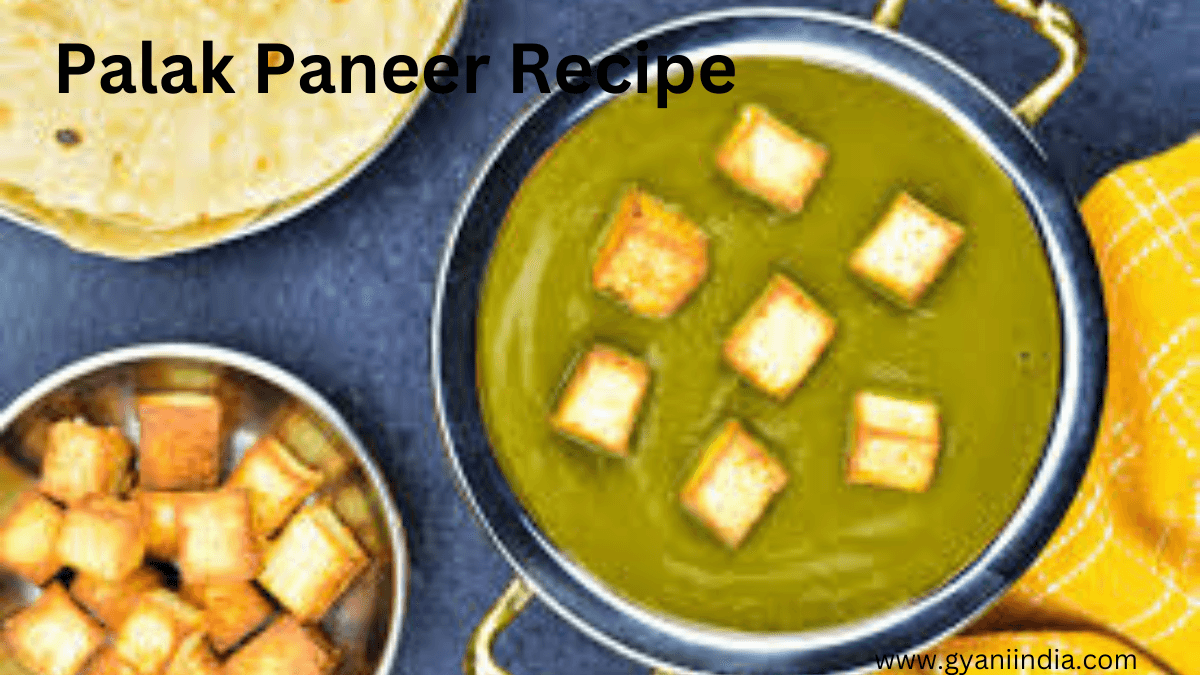 Palak Paneer Recipe